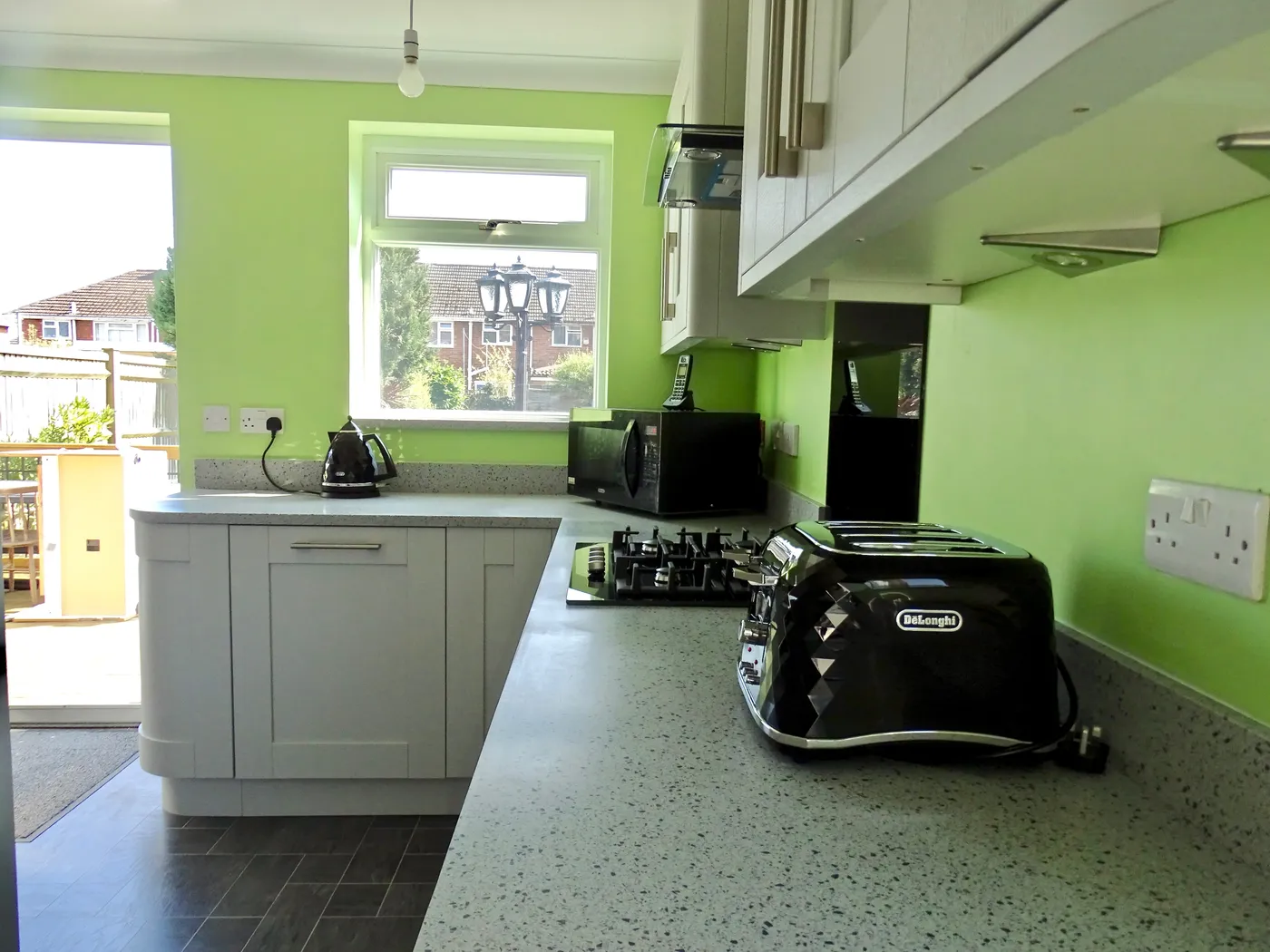 Shaker Kitchen with Lime Accents — project photo