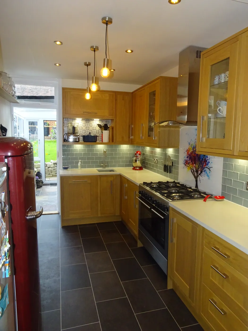Light Oak Shaker Kitchen