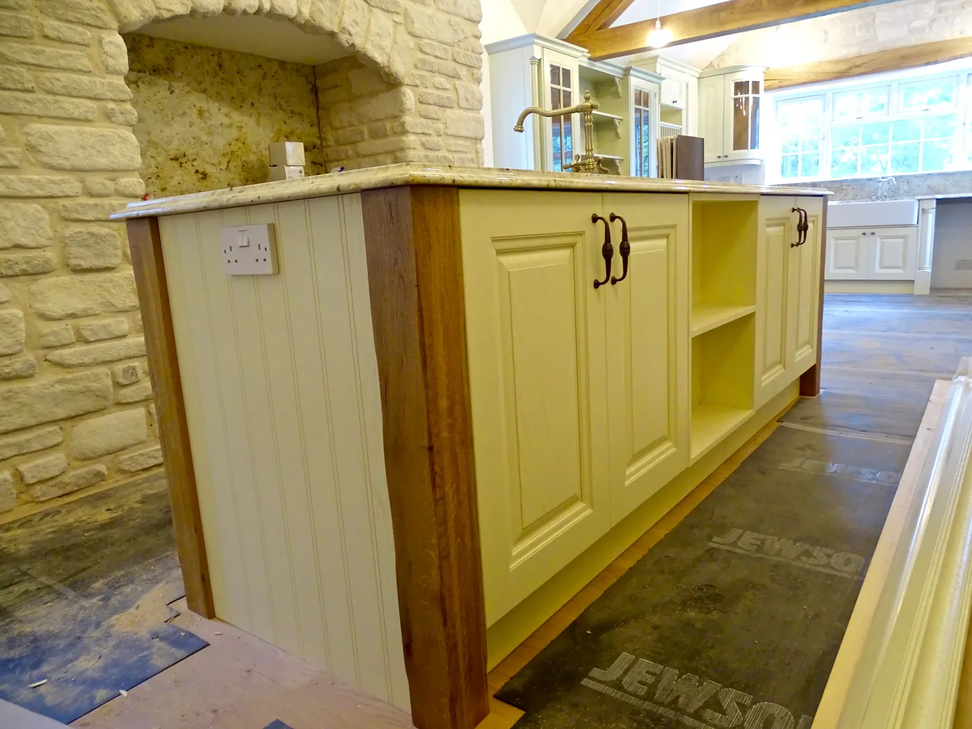 Farmhouse Kitchen Storage Detail — project photo