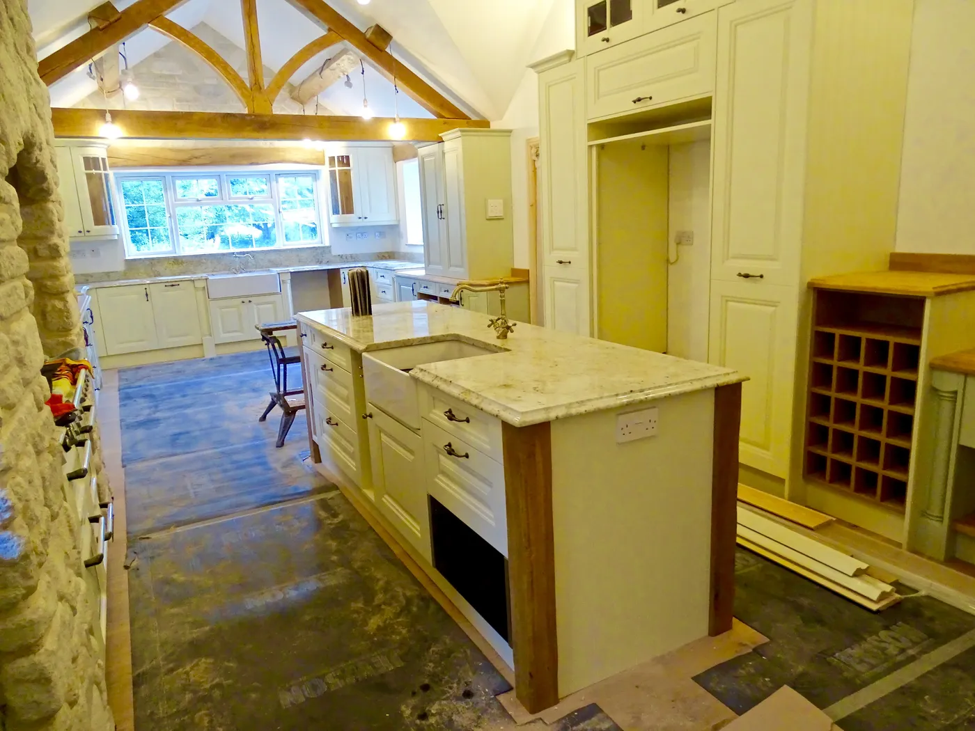 Farmhouse Kitchen Storage Detail — project photo